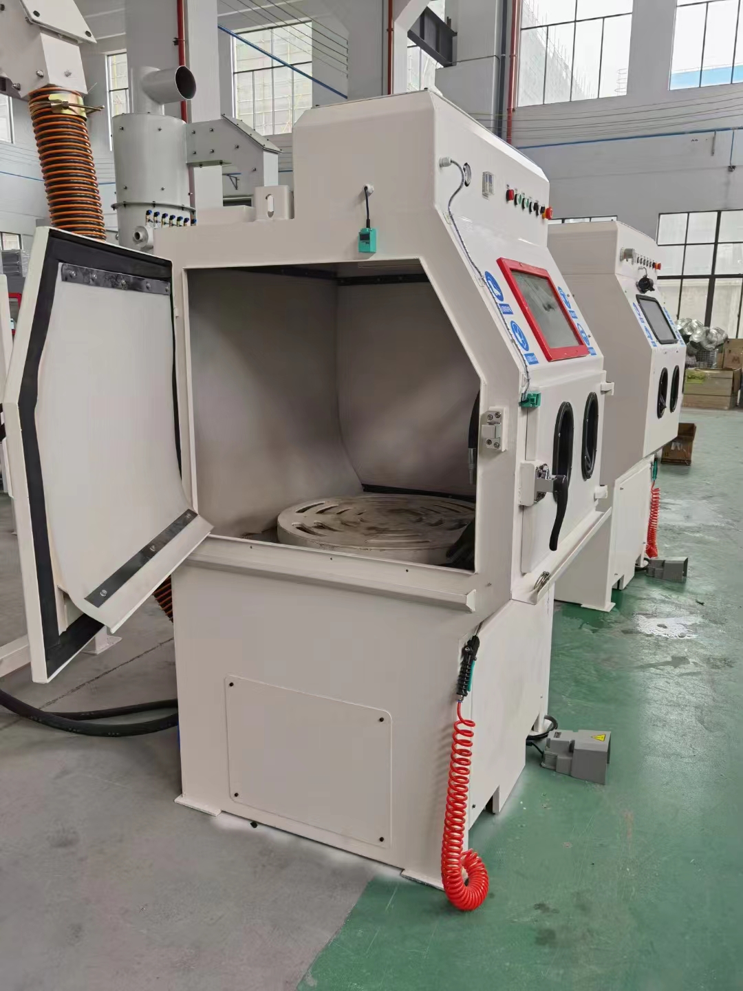 莱芜移动式抛丸机的工作原理?