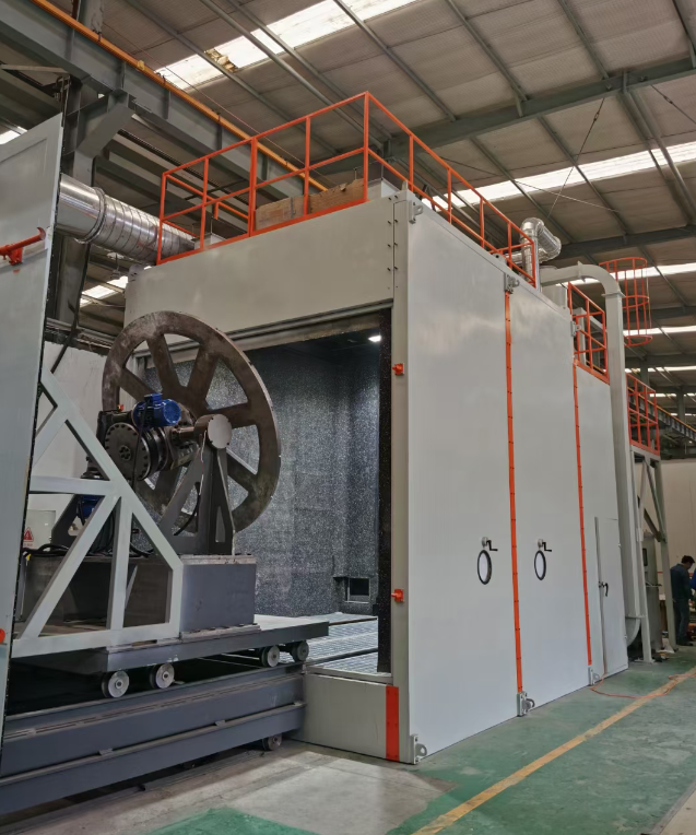 莱芜喷砂机环保改造 符合行业排放标准