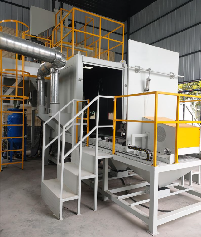 莱芜全自动喷砂机 实现无人化高效生产