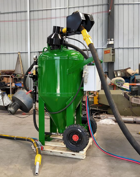 莱芜移动式喷砂机 户外施工效率翻倍