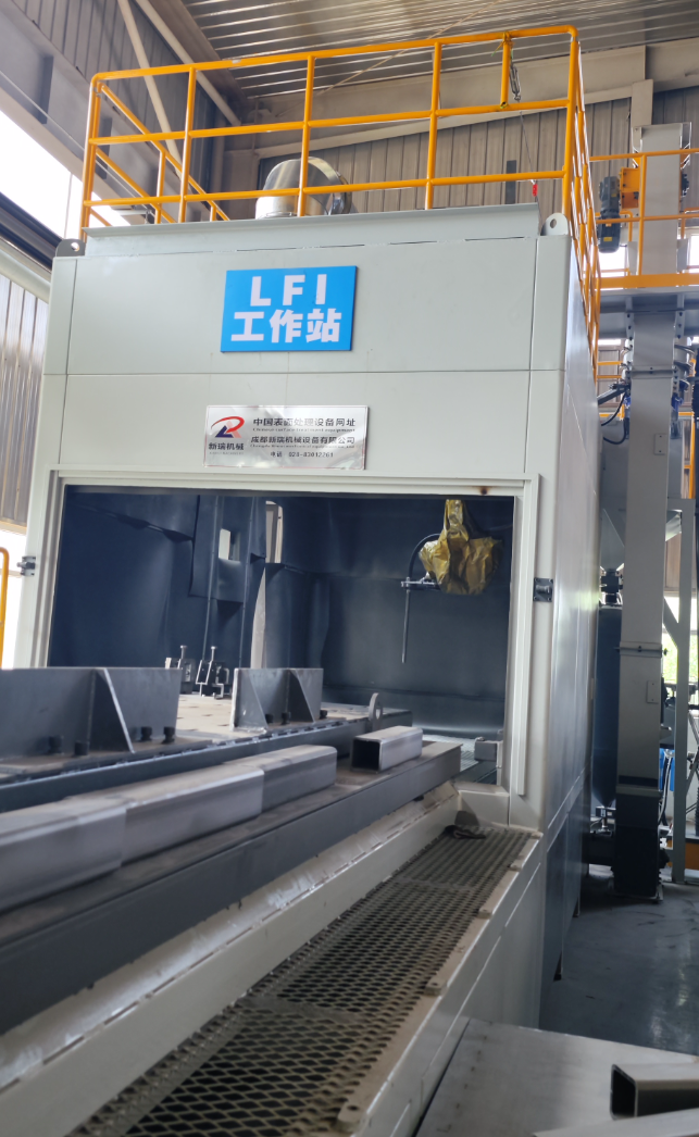 莱芜喷砂机自动化改造 提升生产线产能